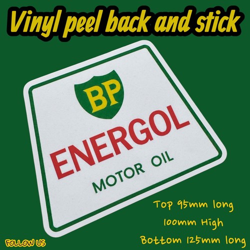 Energol motor oil vintage - bp,