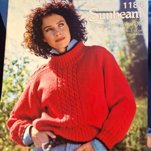 Sunbeam 1184 knitting pattern - 1184,