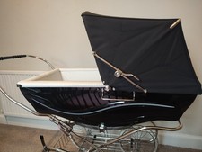 Pre-owned Silver Cross Kensington Pram - Black