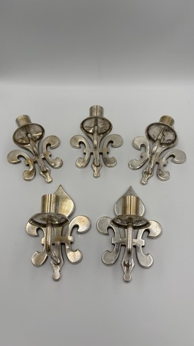 Set five wall sconce candle - of,