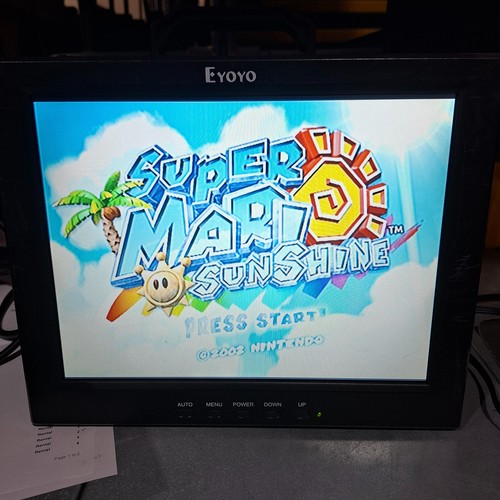 Super mario sunshine nintendo - super,
