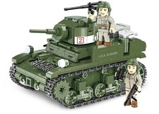 M3 Stuart brick tank model -