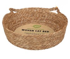MULTIFUNCTIONAL WOVEN CAT BED