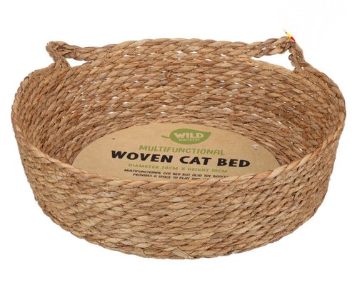 Multifunctional woven cat bed - multifunctional,