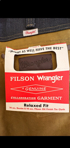 Wrangler filson adventure jean - filson,