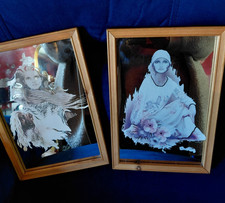 Pair of vintage art nouveau