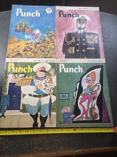 Punch magazine lot april - april, &