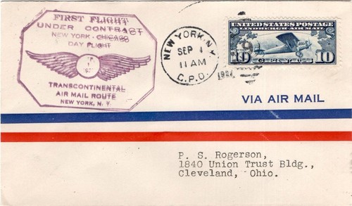 1st flight cover - ,, 17w1d