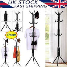 Steel Coat Hanger Tree With 12