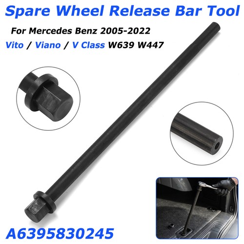 Spare wheel release bar tool - wheel,