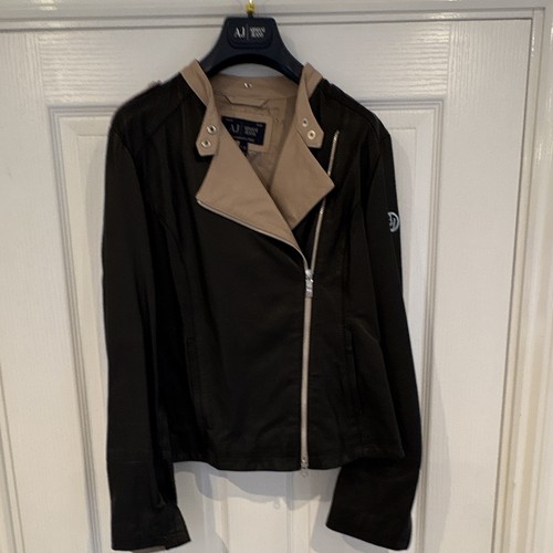 Armani jeans women biker - women's,