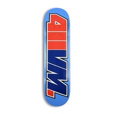 411VM Logo Ex7 8.25" Skateboard Deck - Blue