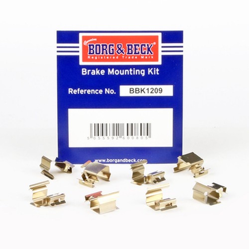 Brake pad fitting - fitting, kit