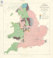 Map of the Coalfields of England and Wales. Great Britain Geological Survey 1935