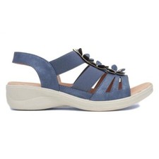 Softlites womens sandals blue - softlites,