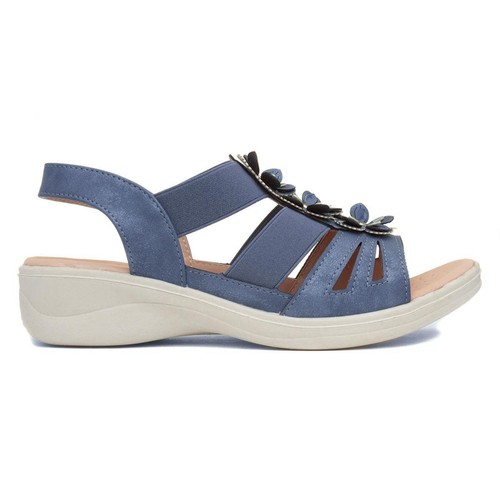 Softlites womens sandals blue - softlites,