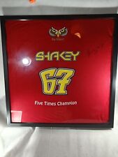 Shane Shakey Byrne Signed Framed t-shirt BSB Superbike 5x Champion Poster Photo