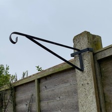 Hanging basket bracket hooks - basket,