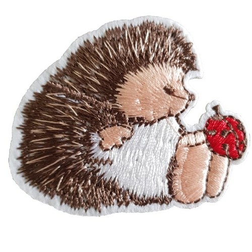 Cute hedgehog iron - iron, on
