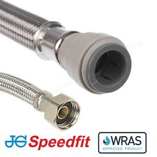 JG Speedfit Push Fit Hose Pipe Flexible Tap Connectors Flexi Tails Tap Pipes