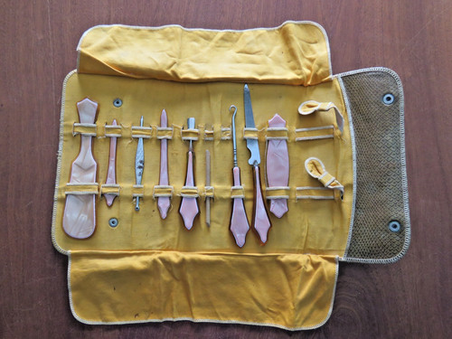 Antique nail manicure - manicure, grooming