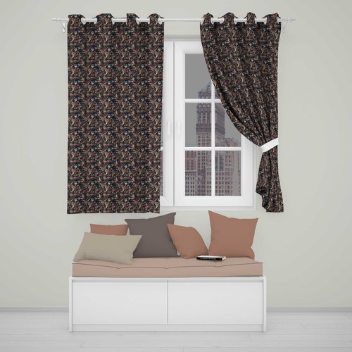 Blackout eyelet curtains - eyelet,