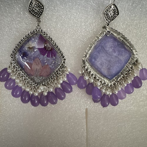 Silver plated purple - plated,