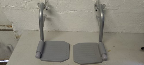 Pair wheelchair footrests - wheelchair,