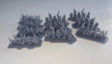 3D Printed Smoke and Flames Effects Miniatures Wargaming Terrain Diorama Scenery