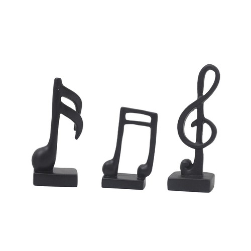 Modern musical notes - musical, statues