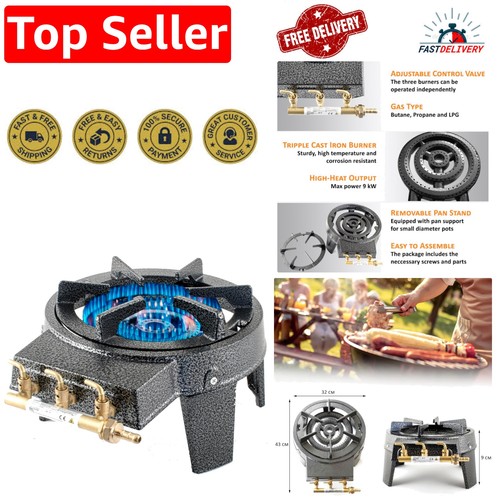 Versatile gas burner - lp,
