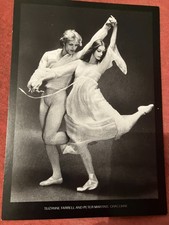 Ballet Postcard.SUZANNE FARRELL Ballerina & PETER MARTINS C1970's