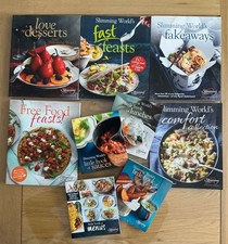 Slimming World 9 book bundle diet recipes - 5 large and 4 mini - immaculate