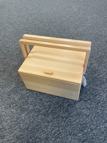 Wooden sewing craft storage - sewing,