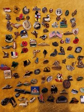 Massive Job Lot Of Vintage & Modern Pin Badges - 100 Pcs