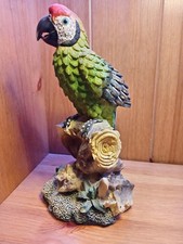 Exotic Parrot Figurine Ornament