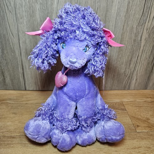 Gund purple poodle soft toy - gund,