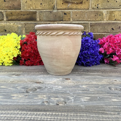 Terracotta pot hand made - hand,