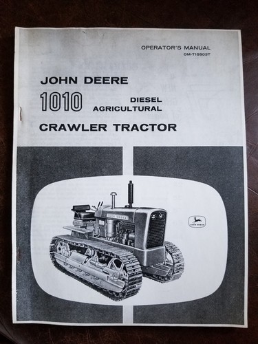 Vintage john deere 1010 - john,