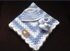 Handmade Crocheted warm baby