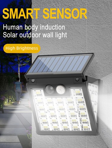 Solar power led pir - led,