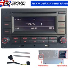 Car Radio RCN210 CD Player USB MP3 AUX Bluetooth For VW Golf MK4 Passat B5 Polo