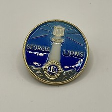 Lions Club Pin Georgia Lions