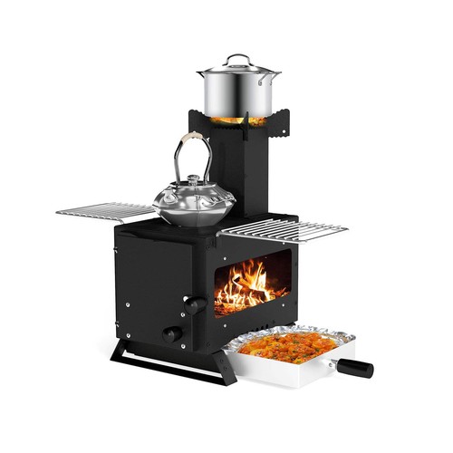 Portable wood burning stove - portable,