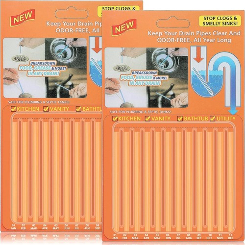 Drain cleaner sticks pack - drain,