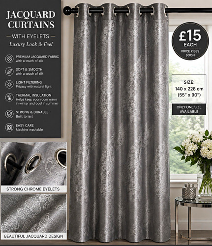 Lux shade jacquard eyelet - shade,