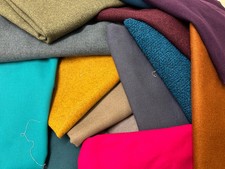 WOOL fabric REMNANTS 500