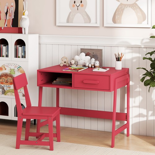 Wooden children study desk - wooden,