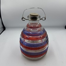 Vintage Glass Bee Wasp Fly