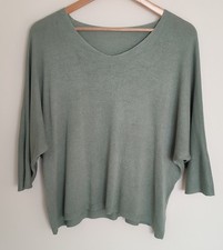 Batwing Knit Jumper Womens
